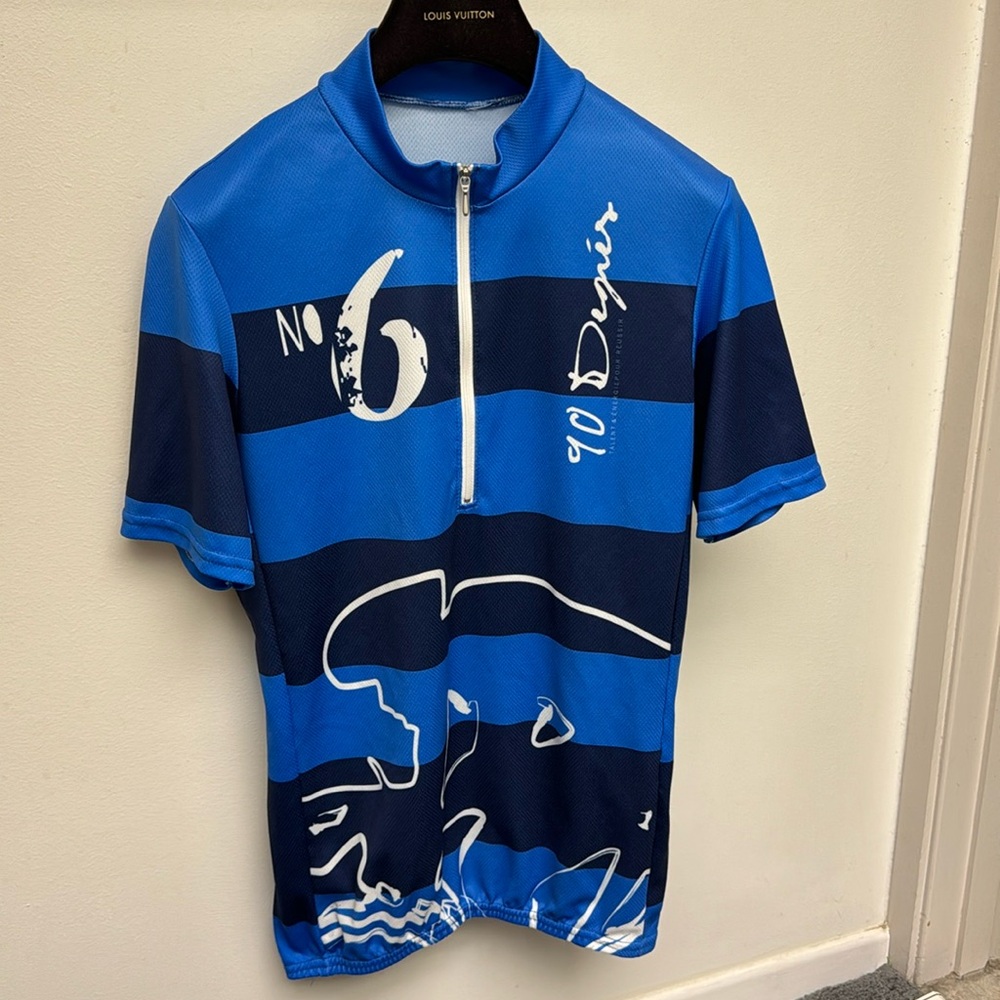 Men’s ploy/nylon French  Bike rider top Small